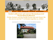 Tablet Screenshot of flucher-plaschg.at
